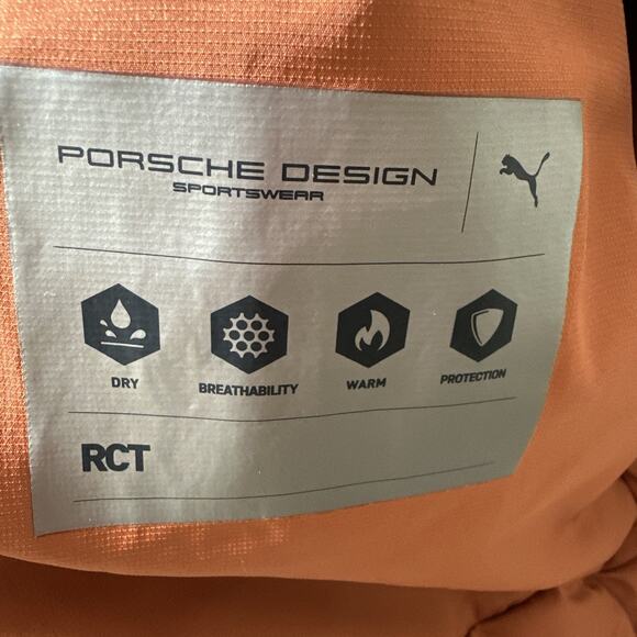 Porsche Design X Puma PD RCT Thermal Insulated Travel Coat Parka Jacket Lge{147} - Picture 11 of 16